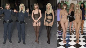 ArtistGetYourClothesOff - Policewomen Stripped And Bound - Page 34