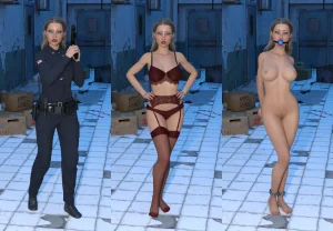 ArtistGetYourClothesOff - Policewomen Stripped And Bound - Page 8