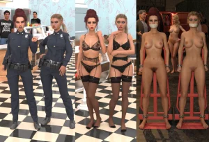 ArtistGetYourClothesOff - Policewomen Stripped And Bound - Page 81