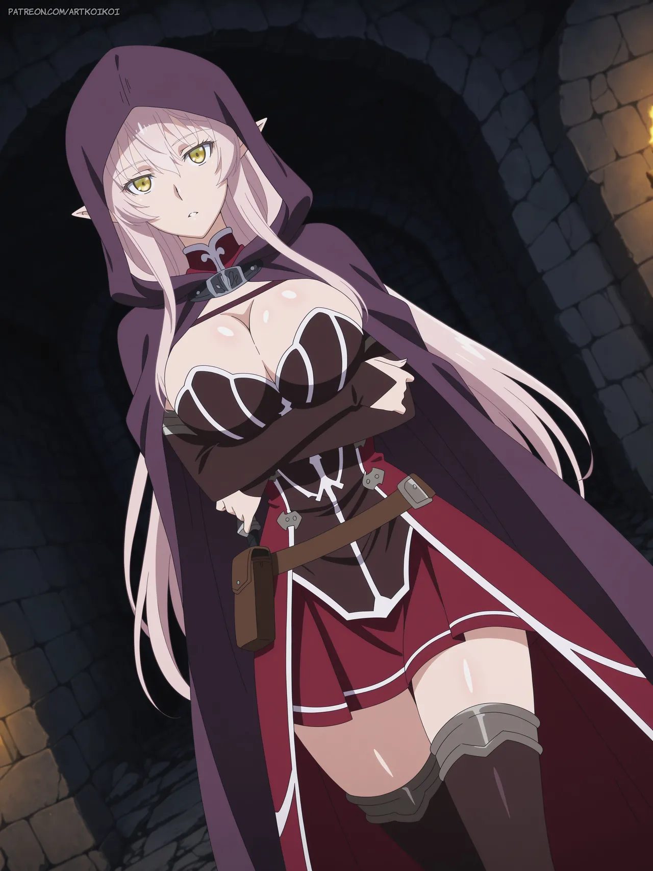 artkoikoi - Ariane Glenys Maple Skeleton Knight in Another World FULL Patreon - Image 1