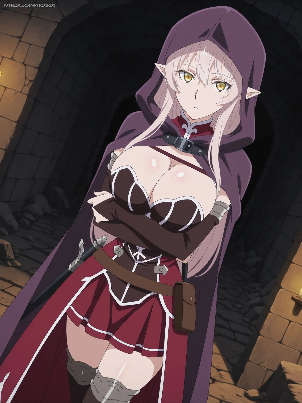 artkoikoi - Ariane Glenys Maple Skeleton Knight in Another World FULL Patreon - Image 2