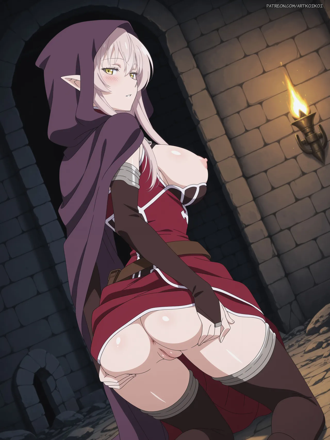 artkoikoi - Ariane Glenys Maple Skeleton Knight in Another World FULL Patreon - Image 7