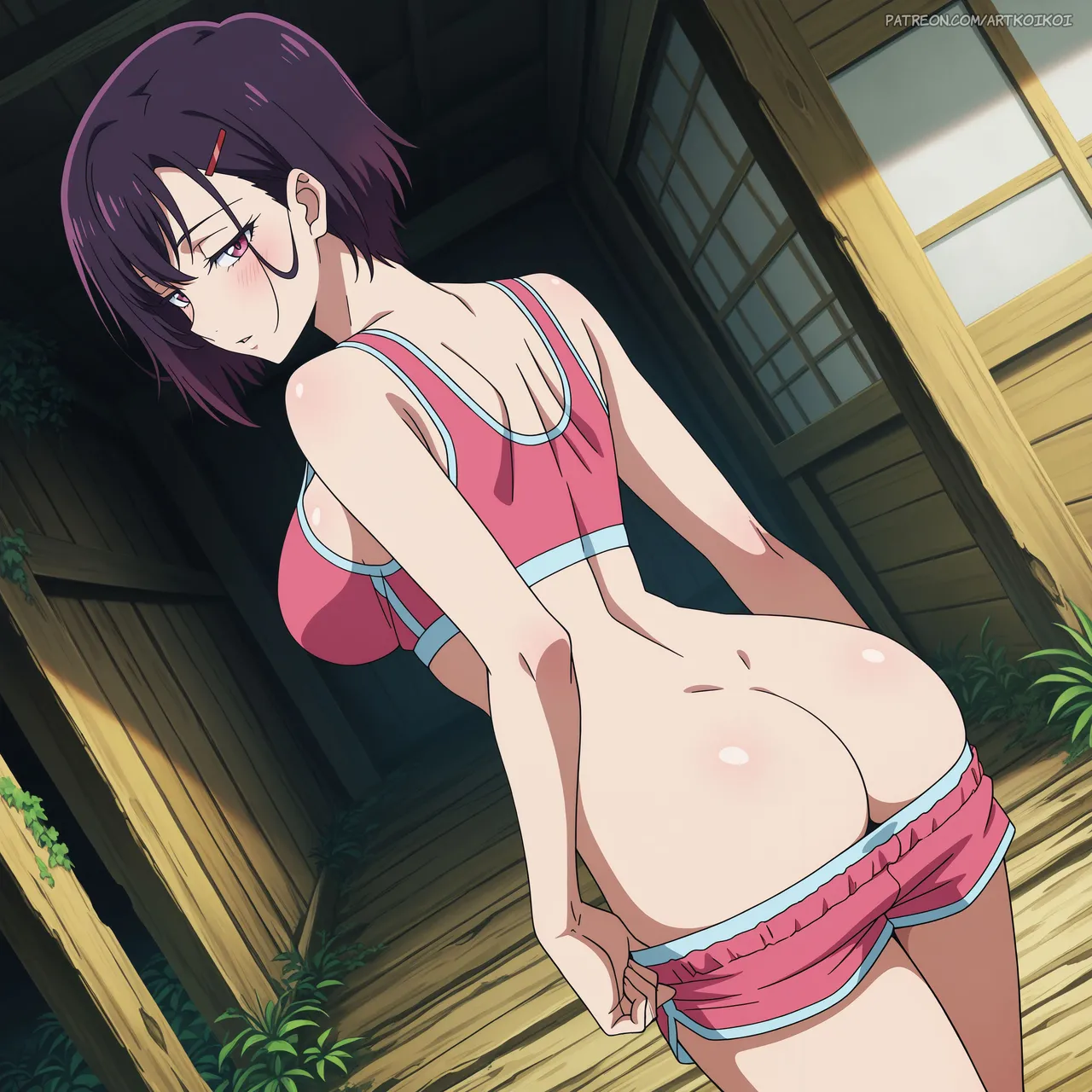 artkoikoi - Shizuka Mikazuki Zom 100 Bucket List of the Dead FULL Patreon - Image 13