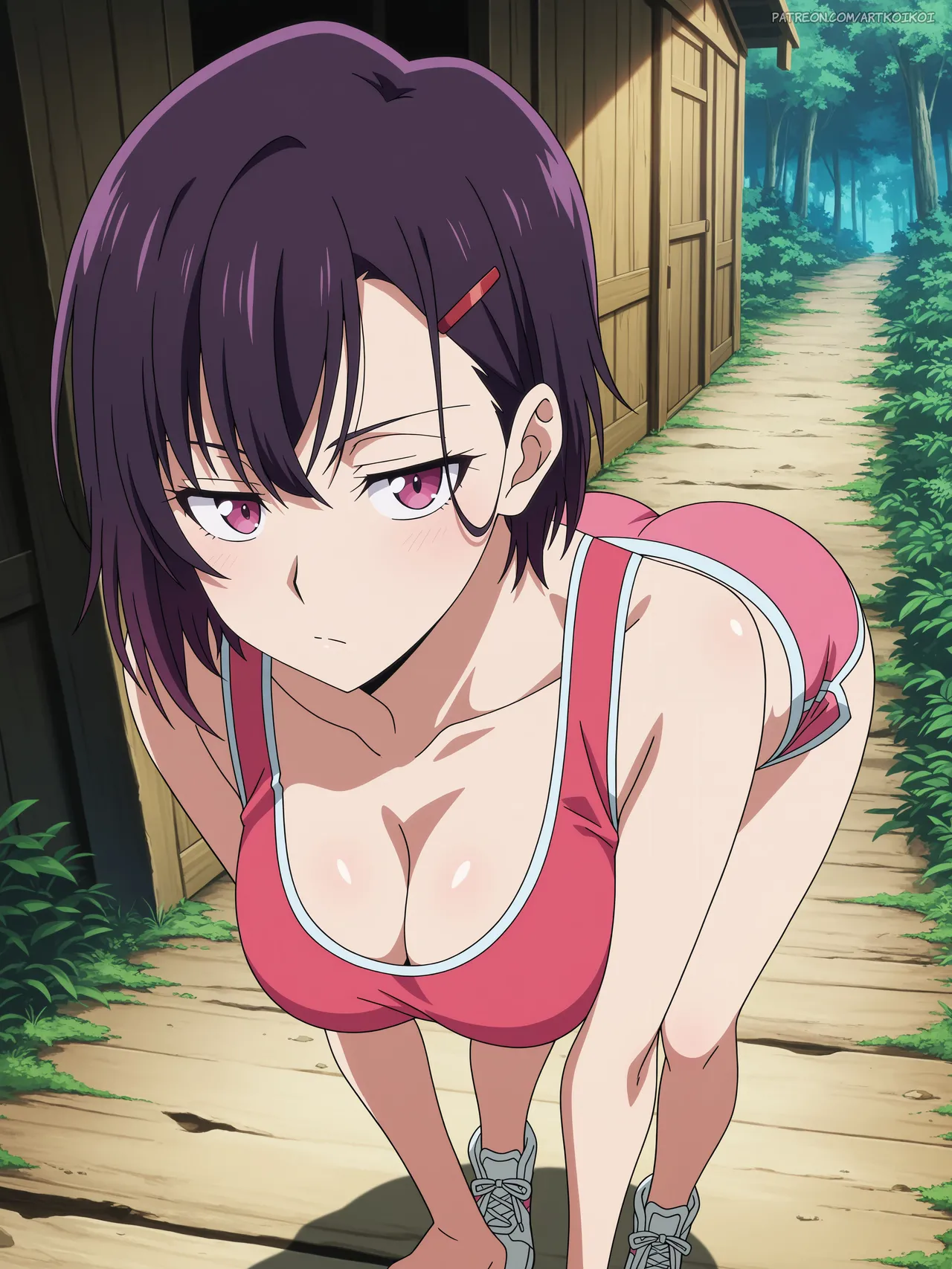 artkoikoi - Shizuka Mikazuki Zom 100 Bucket List of the Dead FULL Patreon - Image 6