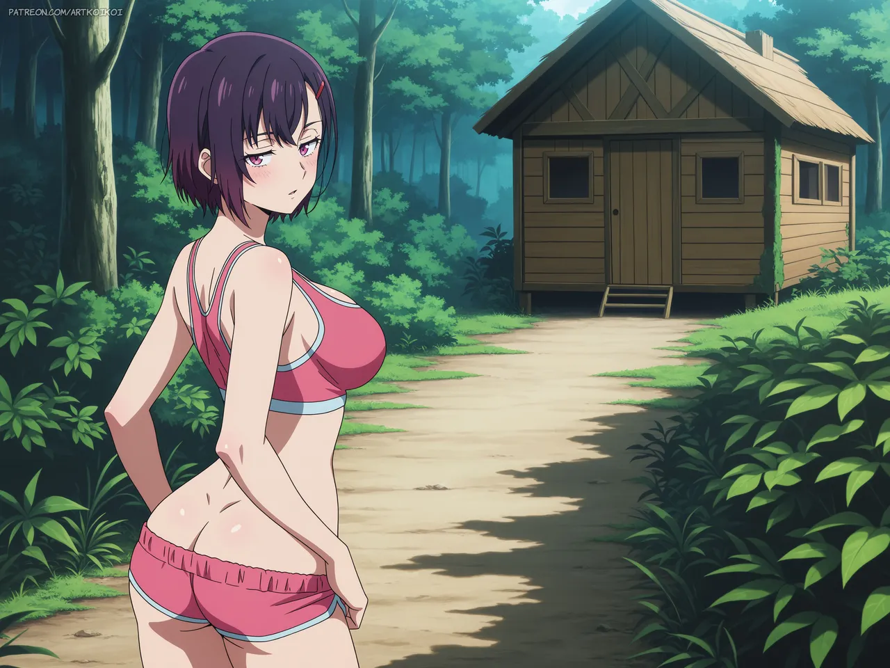 artkoikoi - Shizuka Mikazuki Zom 100 Bucket List of the Dead FULL Patreon - Image 8