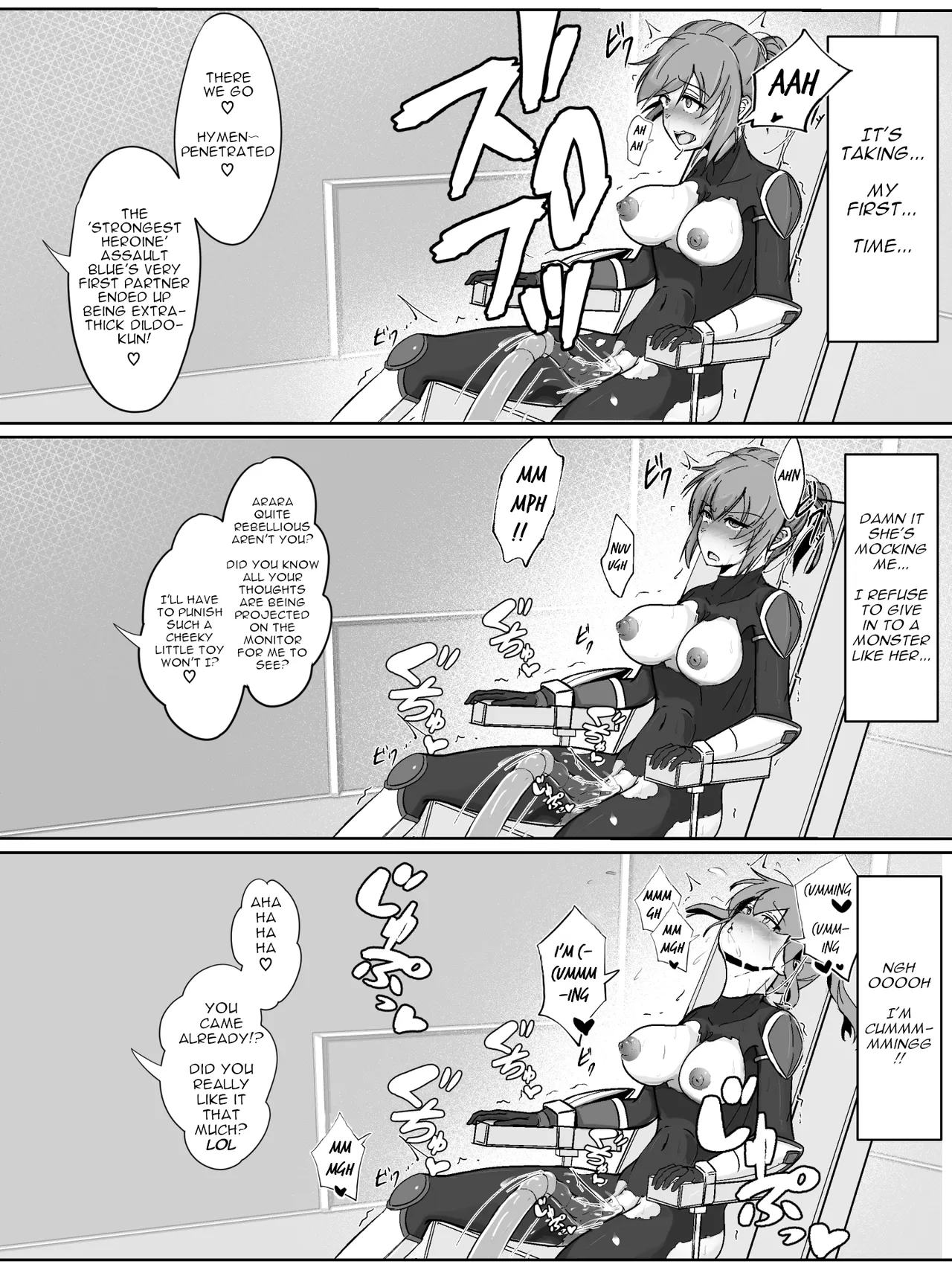 Arujima Soukou Senki Assault Blue Haiboku Heroine Subete o Ubaware Zetsubousu English - Image 13