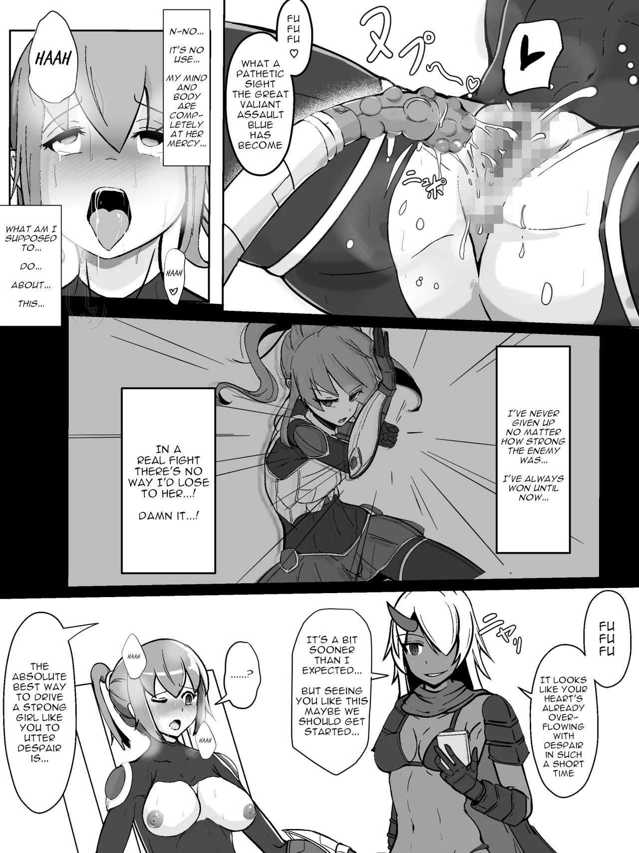 Arujima Soukou Senki Assault Blue Haiboku Heroine Subete o Ubaware Zetsubousu English - Image 14