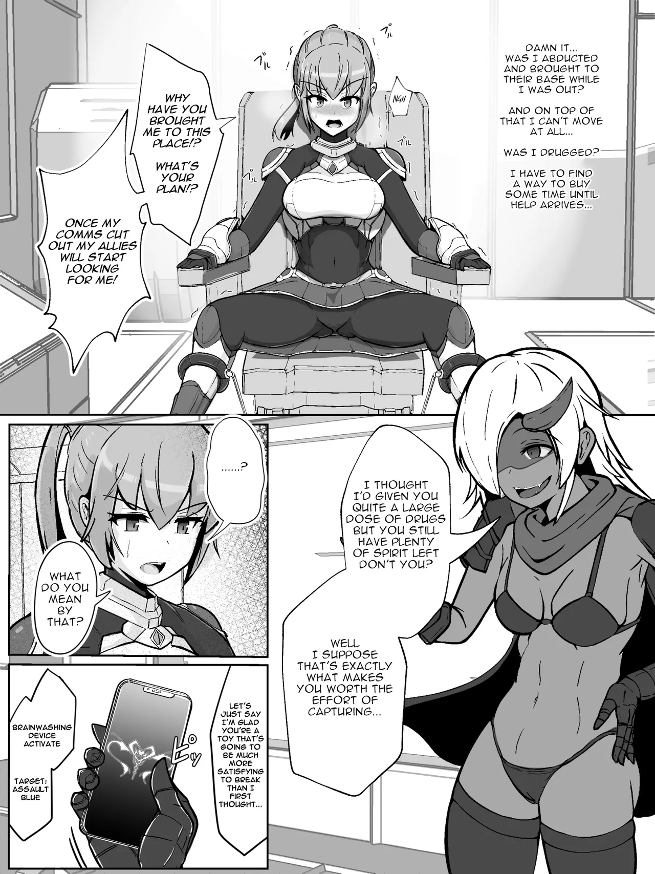 Arujima Soukou Senki Assault Blue Haiboku Heroine Subete o Ubaware Zetsubousu English - Image 8