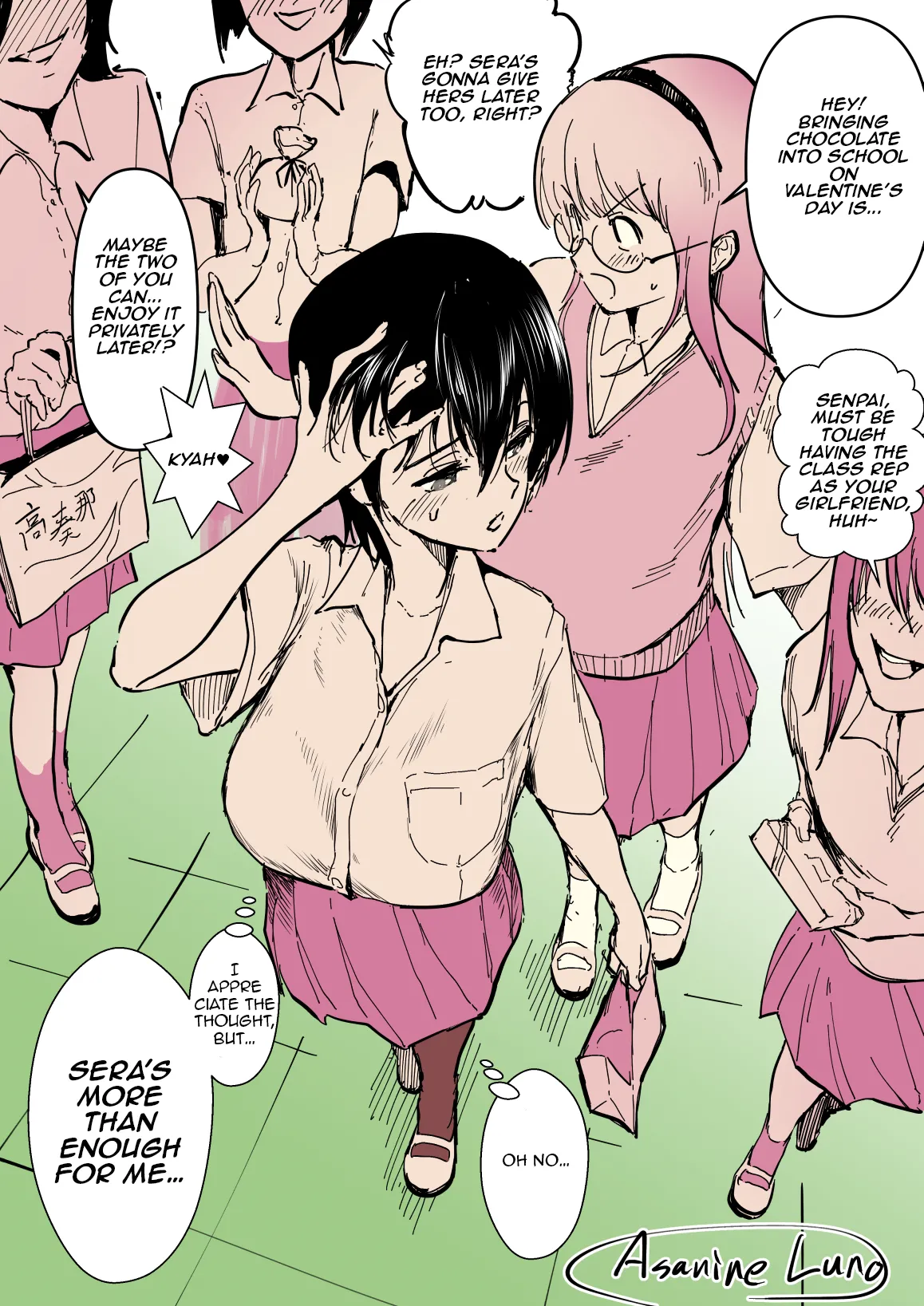 Asanine Luno Yuri NTR Lesbian NTR 01-03 English Aishi21 - Image 12