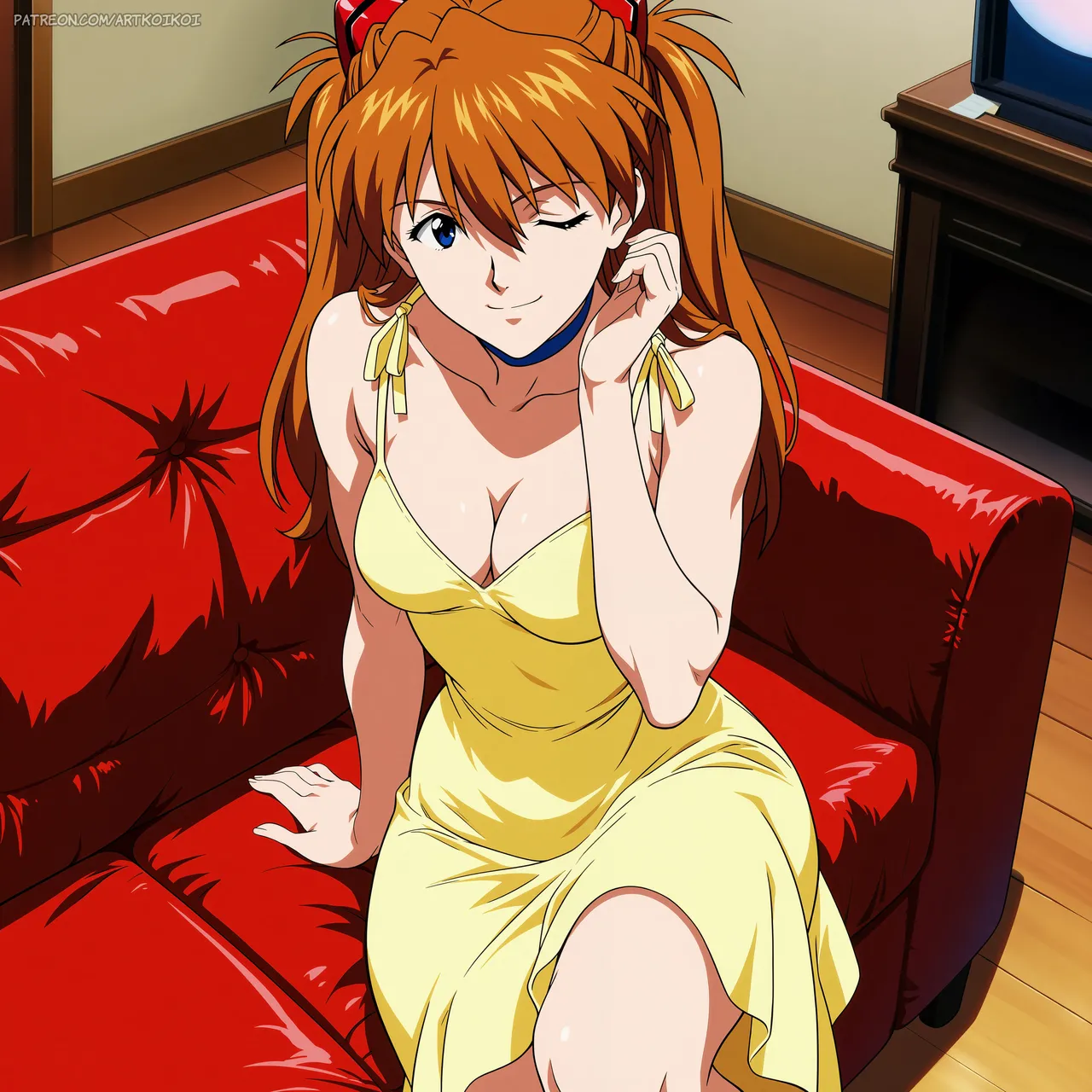 Asuka Langley Souryuu - Neon Genesis Evangelion Set 04 - artkoikoi - Image 1