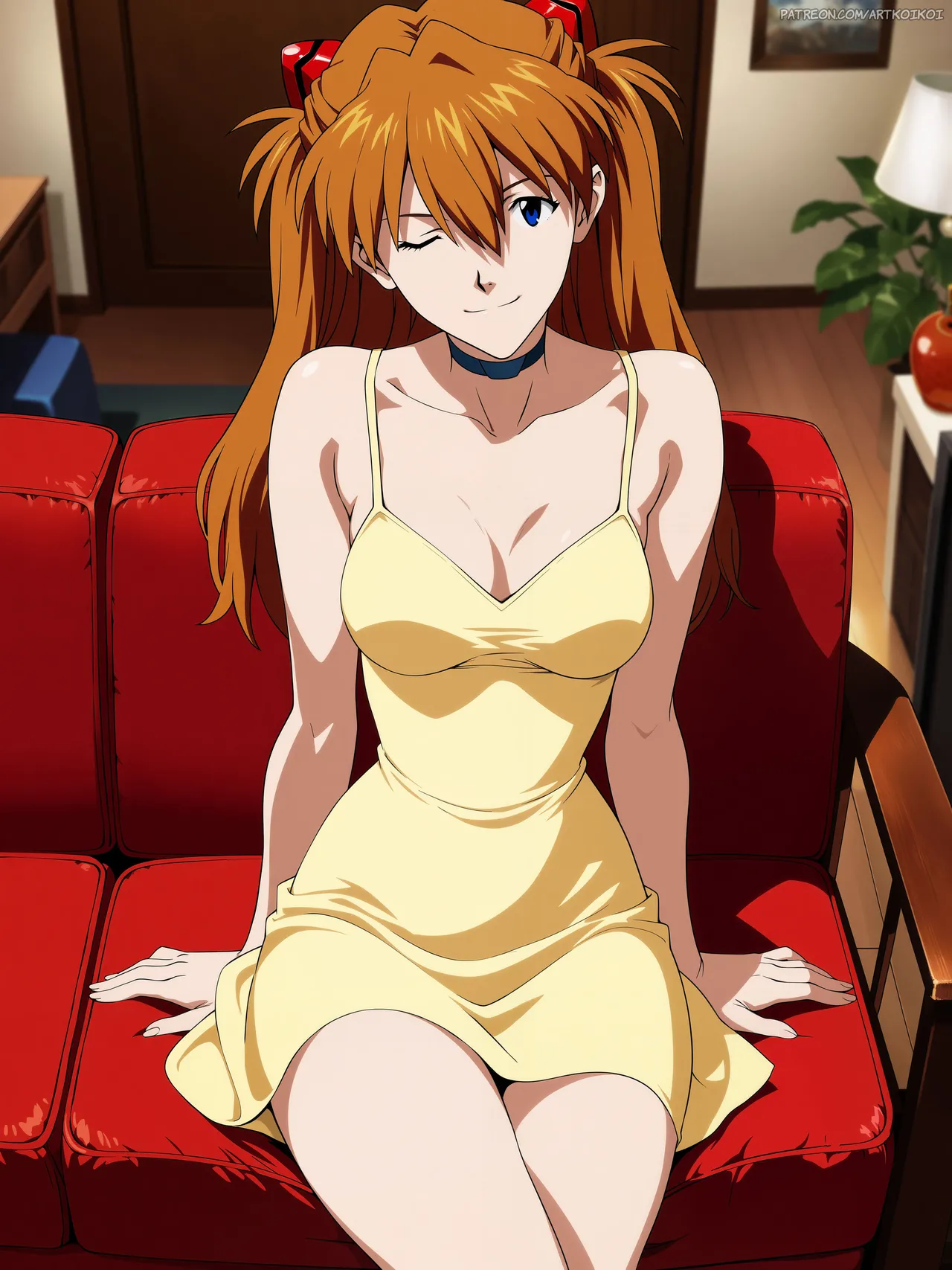 Asuka Langley Souryuu - Neon Genesis Evangelion Set 04 - artkoikoi - Image 5