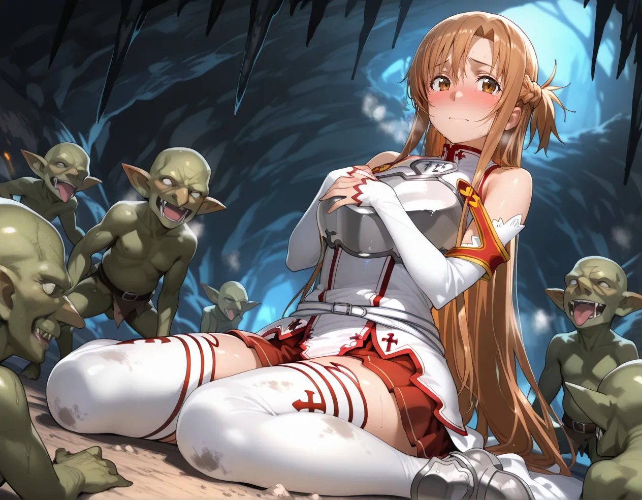 Asuna Yuuki vs Orcs Meister-K - Image 5