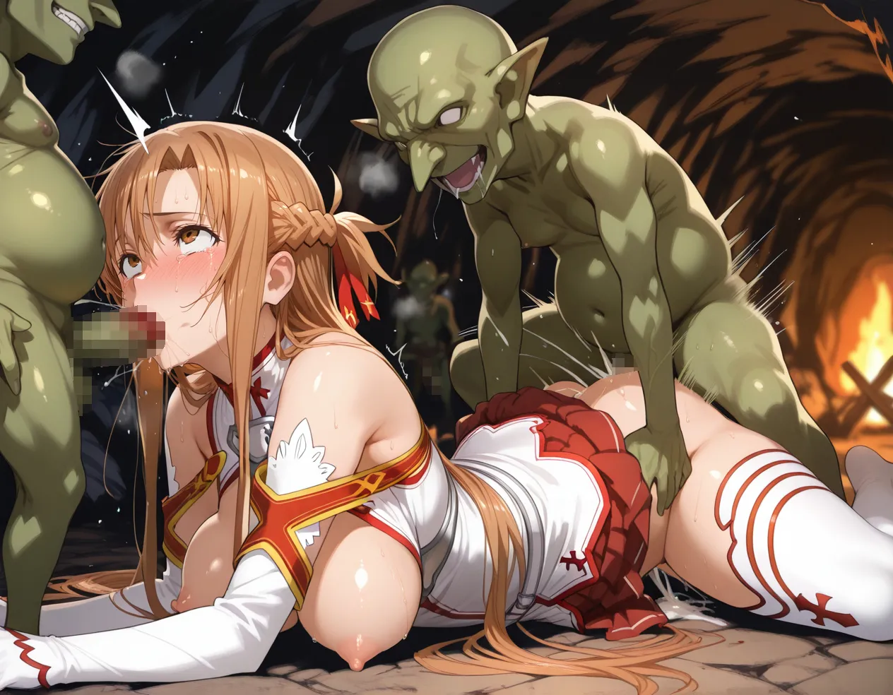 Asuna Yuuki vs Orcs Meister-K - Image 71