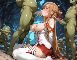 Asuna Yuuki vs Orcs Meister-K - Page 15