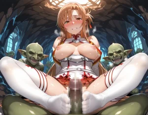 Asuna Yuuki vs Orcs Meister-K - Page 18