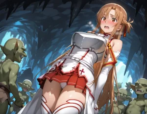 Asuna Yuuki vs Orcs Meister-K - Page 3