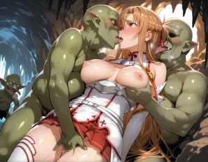 Asuna Yuuki vs Orcs Meister-K - Page 43