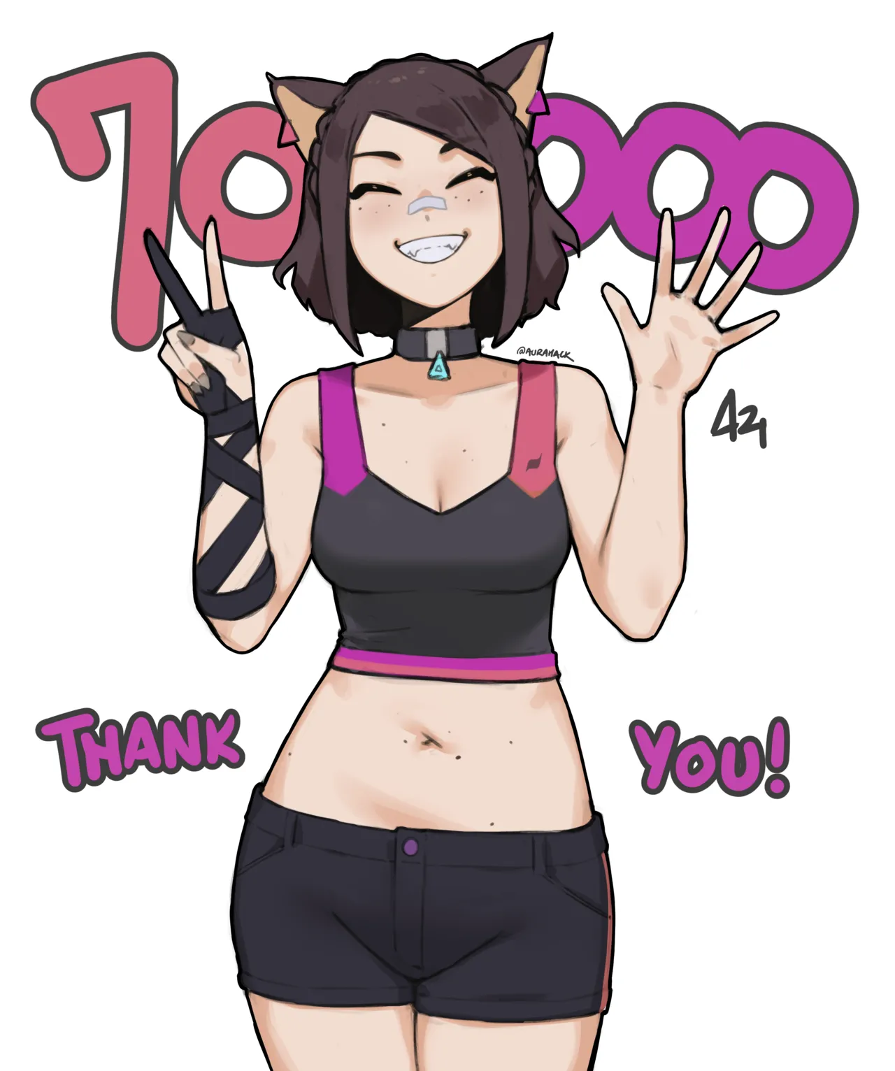 Aurahack Ascari Megane Catherine Dorothée ft. Levin, Vell, Aria Mio OC - Image 12