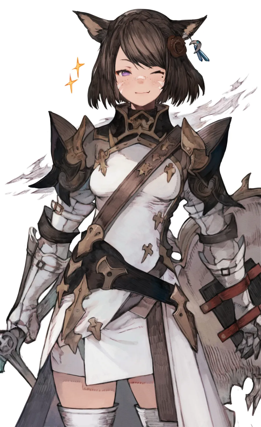 Aurahack Ascari Megane Catherine Dorothée ft. Levin, Vell, Aria Mio OC - Image 18