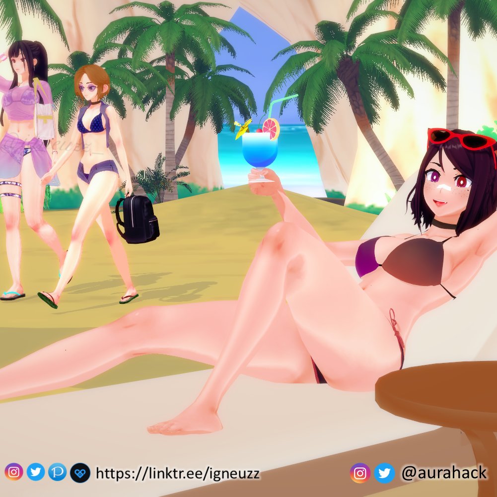 Aurahack Ascari Megane Catherine Dorothée ft. Levin, Vell, Aria Mio OC - Image 180