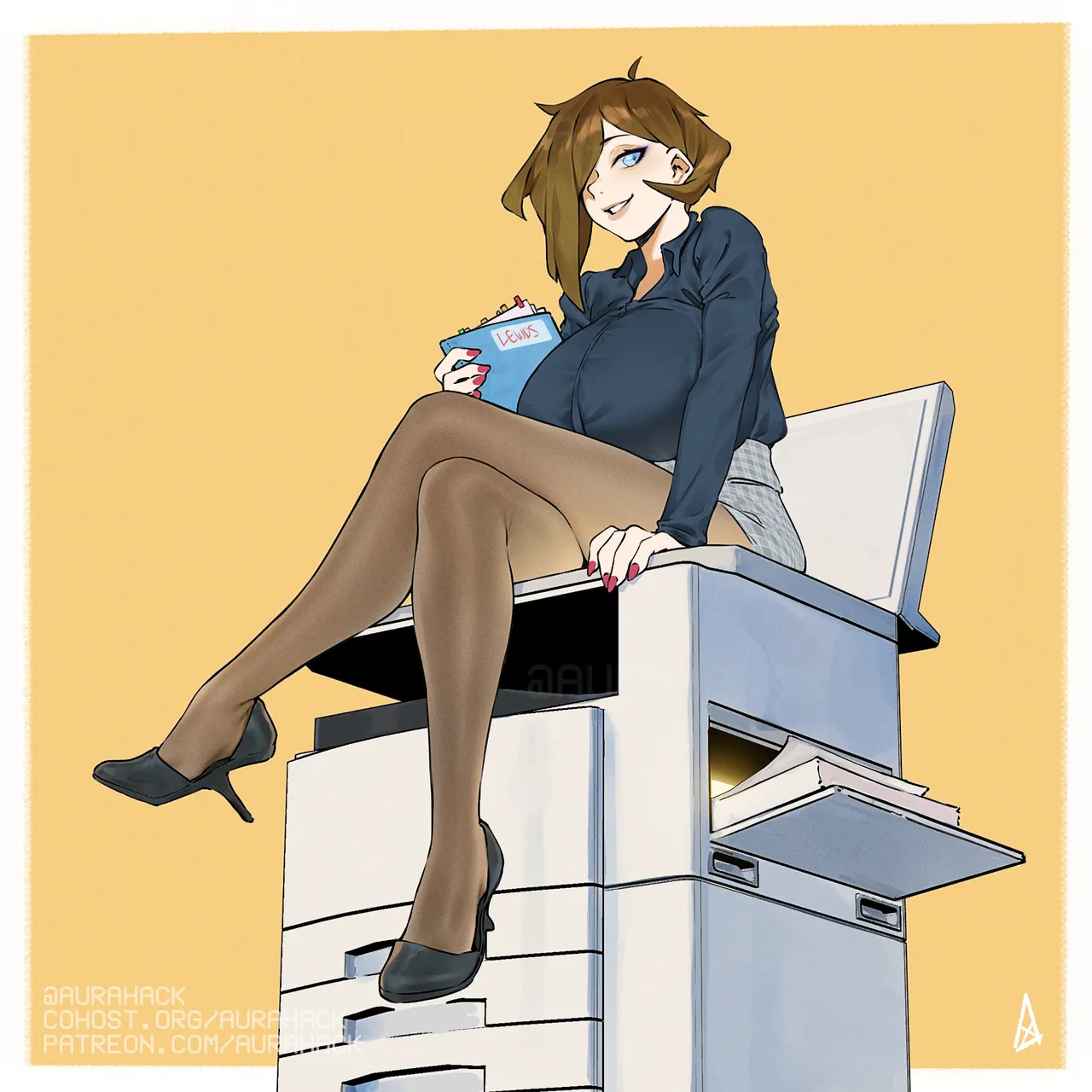 Aurahack Ascari Megane Catherine Dorothée ft. Levin, Vell, Aria Mio OC - Image 238