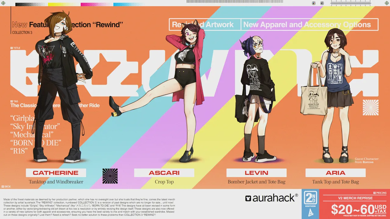 Aurahack Ascari Megane Catherine Dorothée ft. Levin, Vell, Aria Mio OC - Image 262