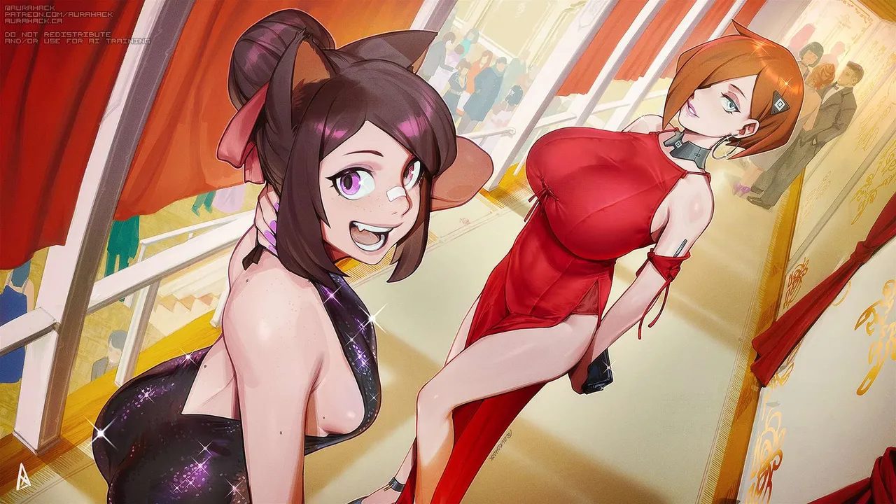 Aurahack Ascari Megane Catherine Dorothée ft. Levin, Vell, Aria Mio OC - Image 285