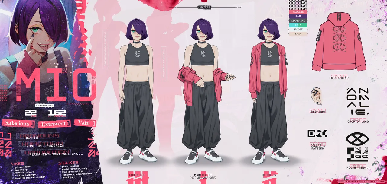 Aurahack Ascari Megane Catherine Dorothée ft. Levin, Vell, Aria Mio OC - Image 292