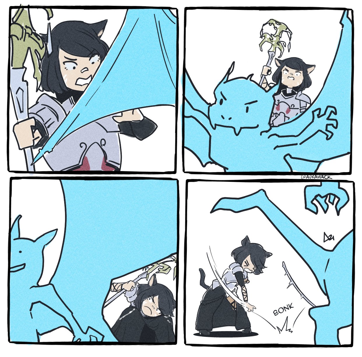 Aurahack Ascari Megane Catherine Dorothée ft. Levin, Vell, Aria Mio OC - Image 3