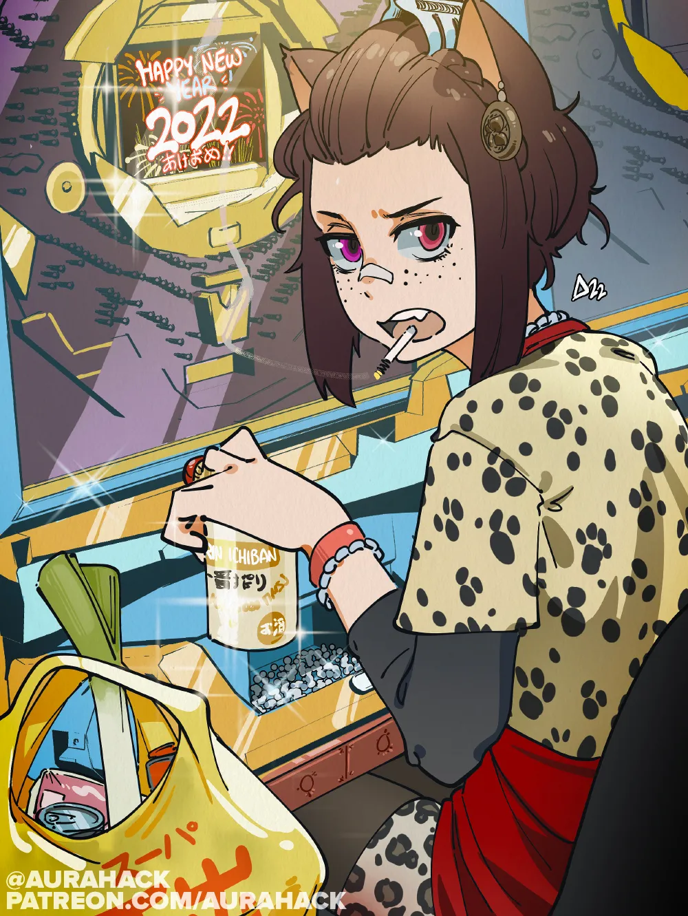 Aurahack Ascari Megane Catherine Dorothée ft. Levin, Vell, Aria Mio OC - Image 45