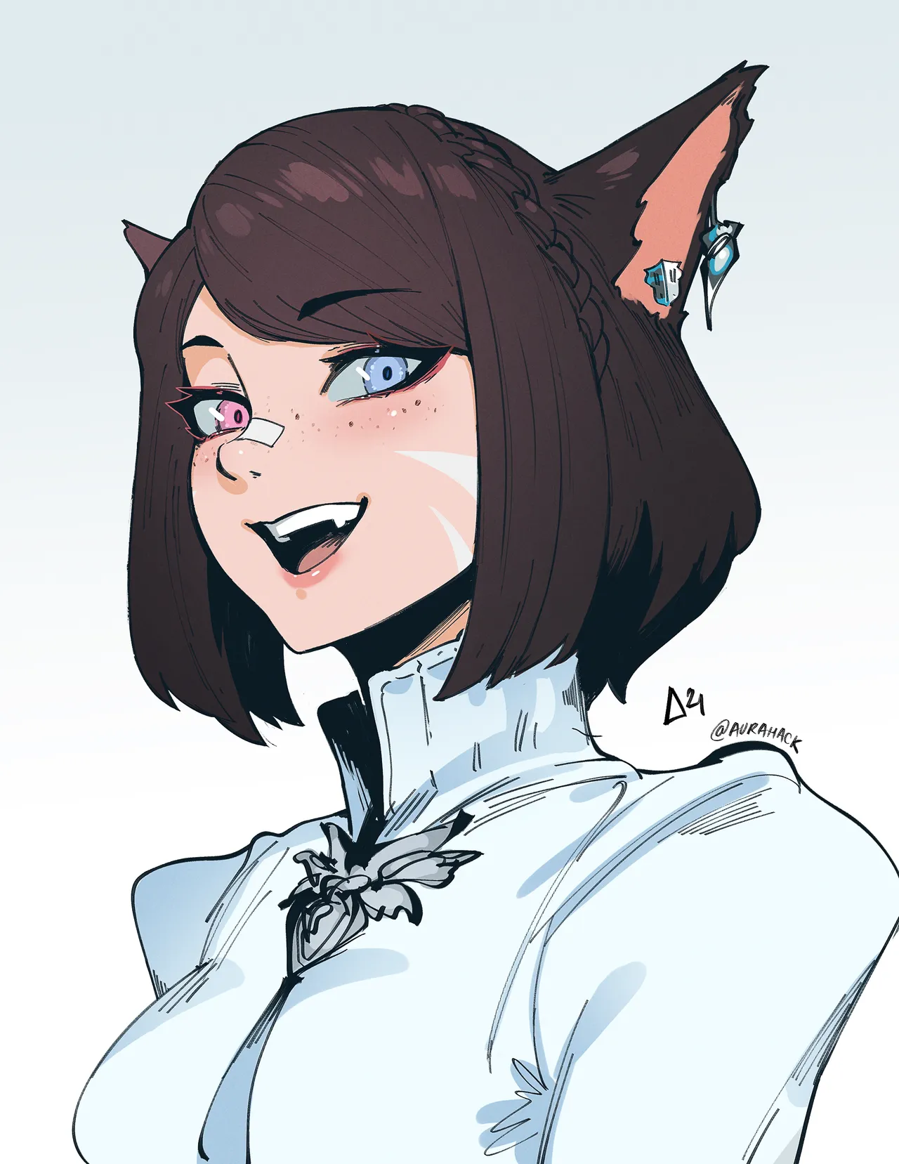 Aurahack Ascari Megane Catherine Dorothée ft. Levin, Vell, Aria Mio OC - Image 5