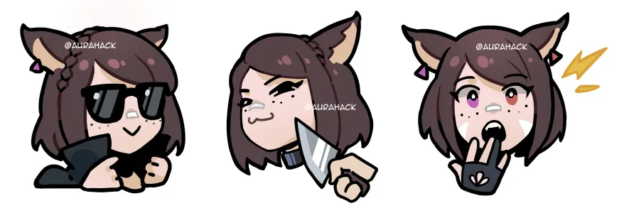 Aurahack Ascari Megane Catherine Dorothée ft. Levin, Vell, Aria Mio OC - Image 6