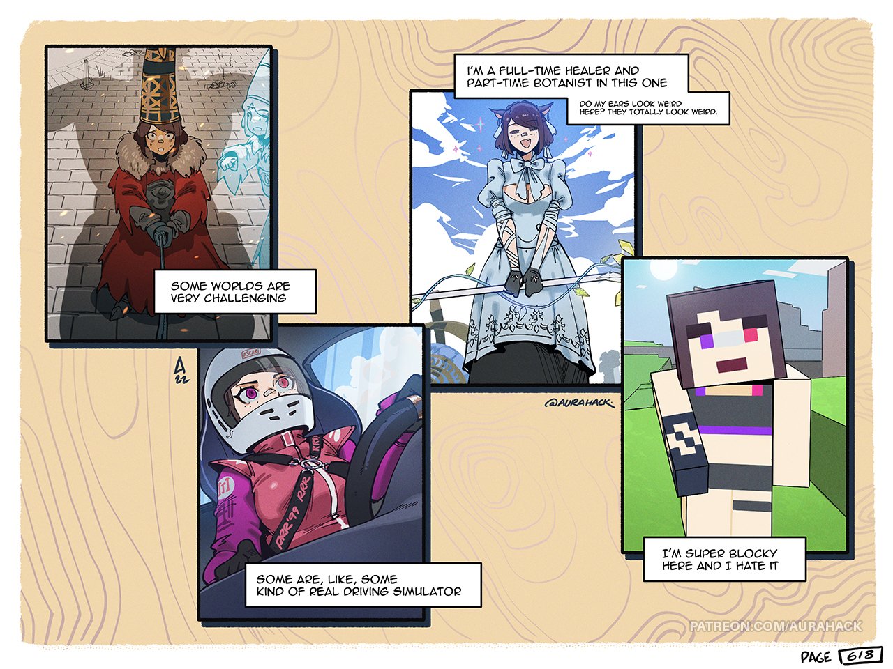 Aurahack Ascari Megane Catherine Dorothée ft. Levin, Vell, Aria Mio OC - Image 87