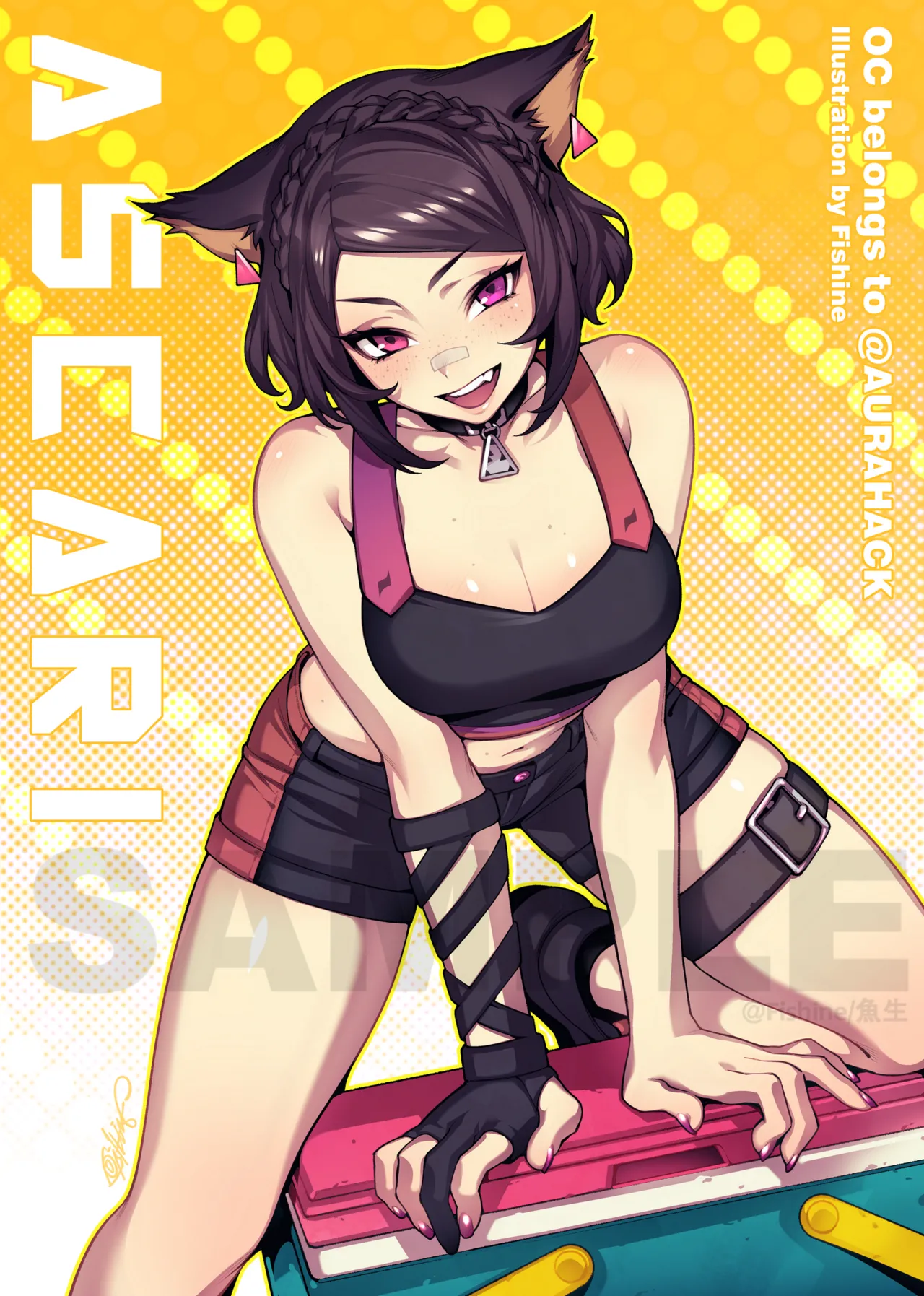 Aurahack Ascari Megane Catherine Dorothée ft. Levin, Vell, Aria Mio OC - Image 93