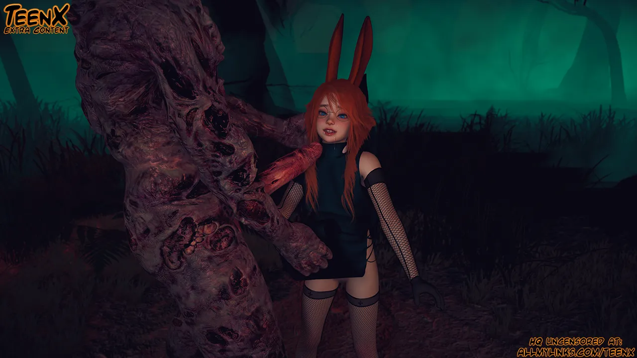 Aurora caught by monster on Halloween Video link TeenX - Image 21