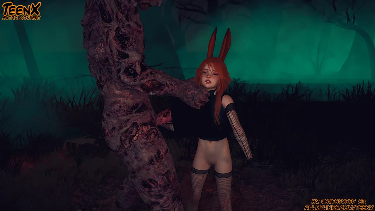 Aurora caught by monster on Halloween Video link TeenX - Image 22