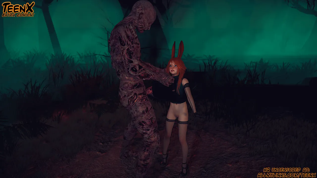 Aurora caught by monster on Halloween Video link TeenX - Image 23