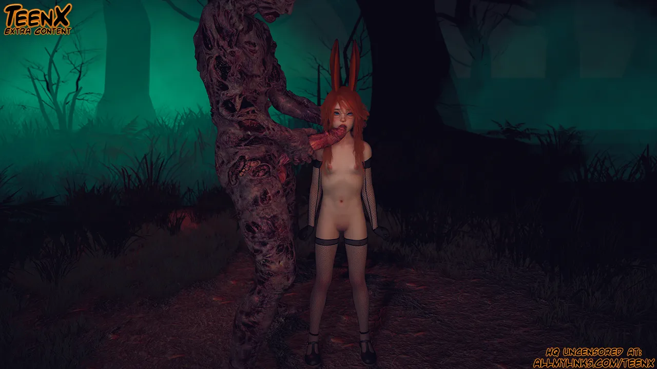 Aurora caught by monster on Halloween Video link TeenX - Image 25