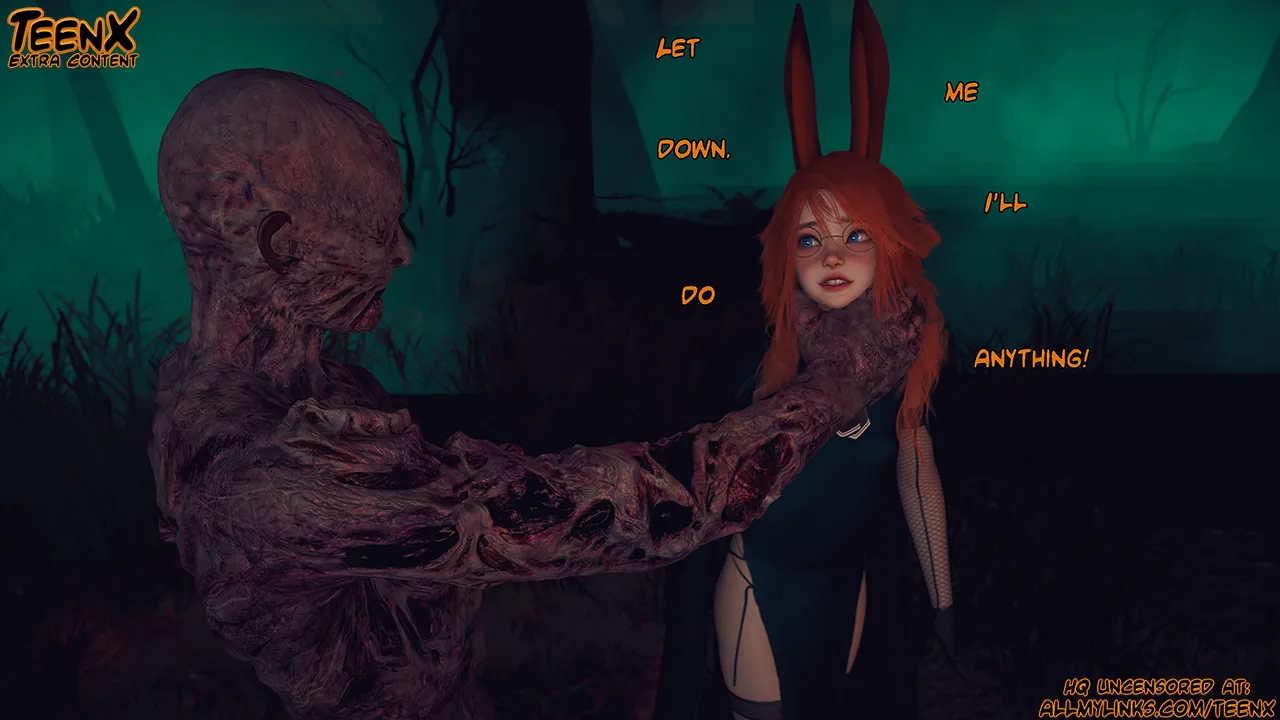 Aurora caught by monster on Halloween Video link TeenX - Image 7