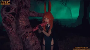 Aurora caught by monster on Halloween Video link TeenX - Page 12