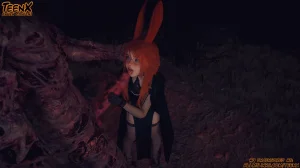 Aurora caught by monster on Halloween Video link TeenX - Page 14