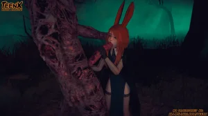 Aurora caught by monster on Halloween Video link TeenX - Page 16