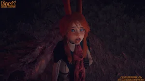 Aurora caught by monster on Halloween Video link TeenX - Page 19