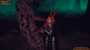 Aurora caught by monster on Halloween Video link TeenX - Page 20