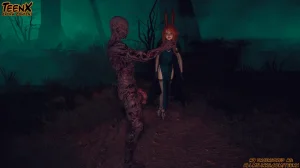 Aurora caught by monster on Halloween Video link TeenX - Page 6