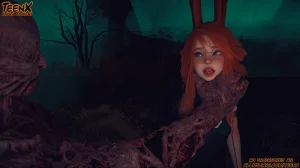 Aurora caught by monster on Halloween Video link TeenX - Page 8