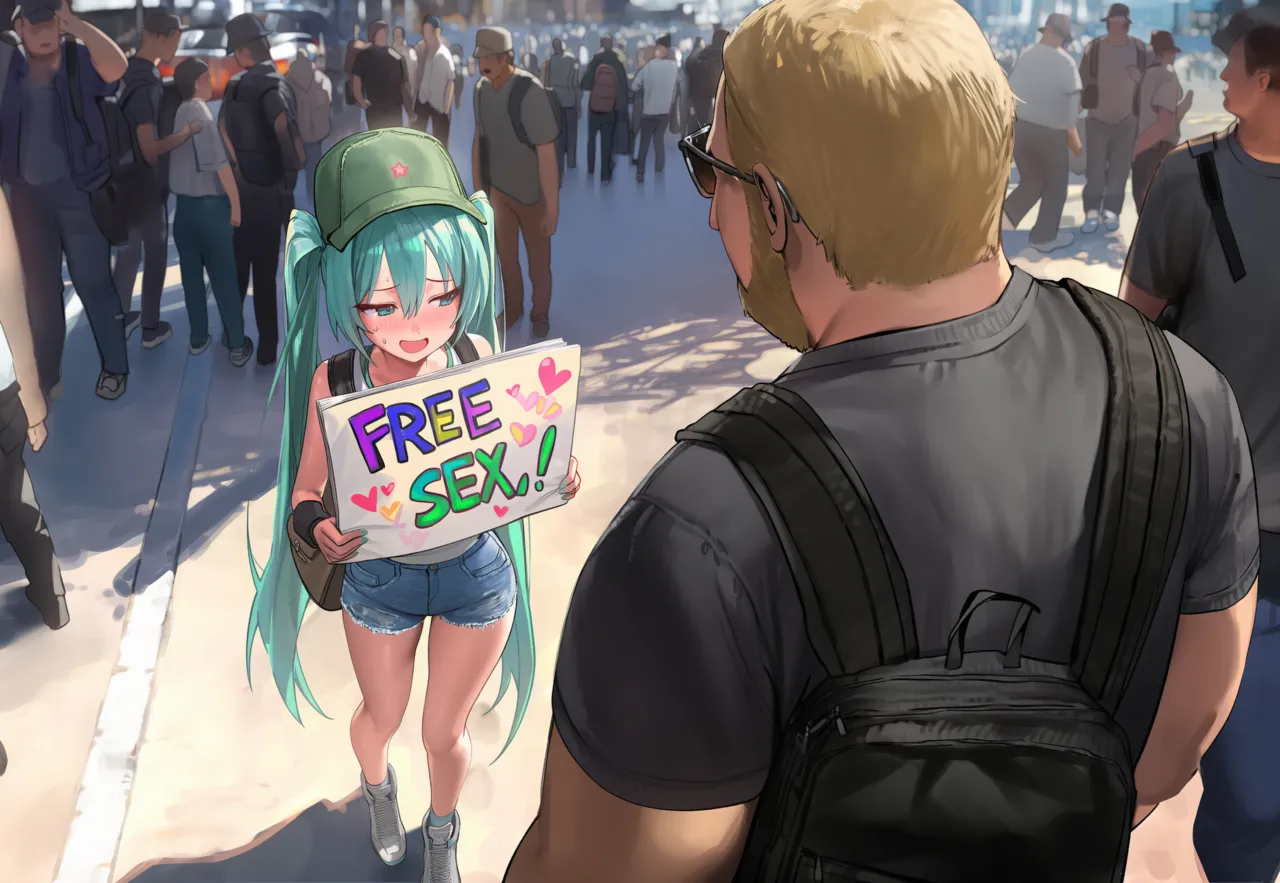 AVパロ初音ミク FREE SEX IN USA - Image 8