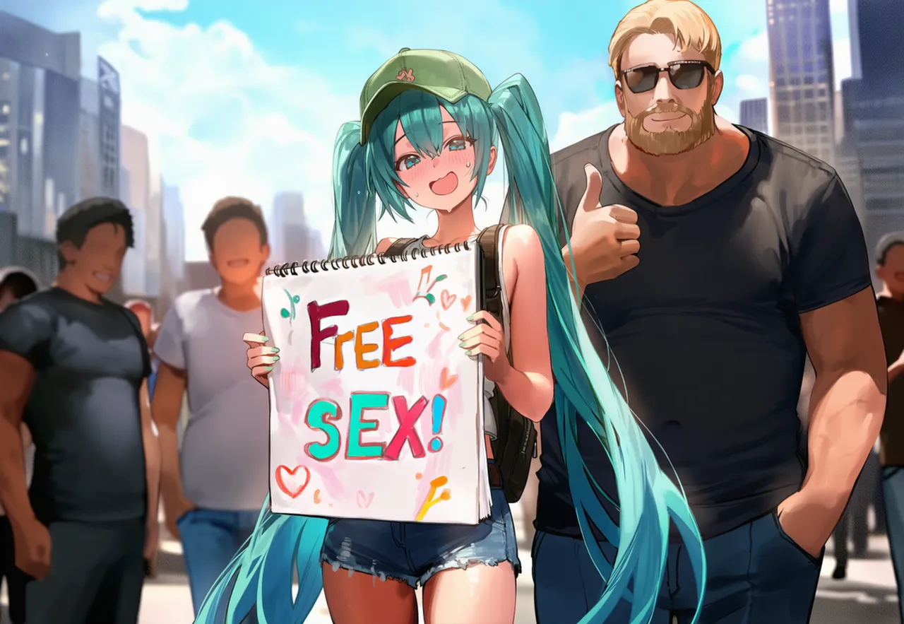 AVパロ初音ミク FREE SEX IN USA - Image 9