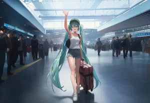 AVパロ初音ミク FREE SEX IN USA - Page 13