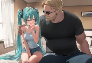 AVパロ初音ミク FREE SEX IN USA - Page 14